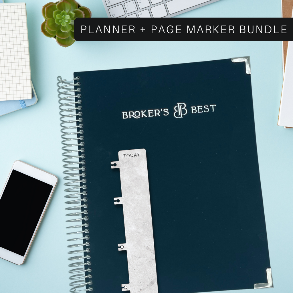 Daily Planner + Page Marker Bundle